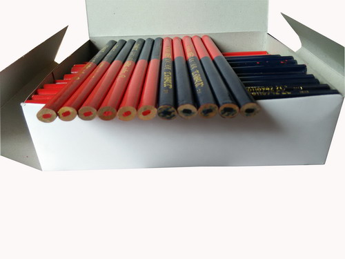 椭圆木工红兰铅笔
